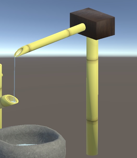 【3D小物】ししおどしセット