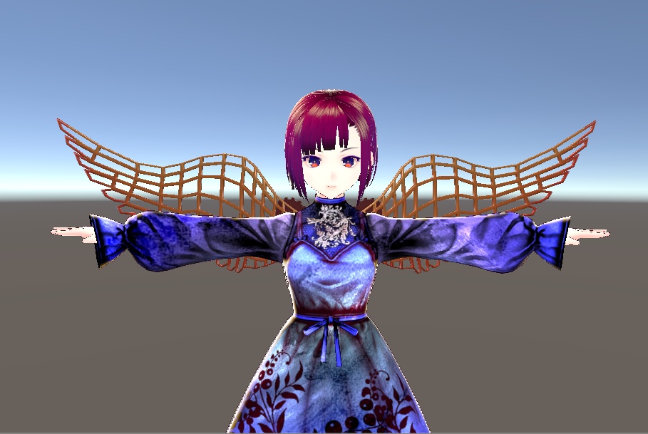 【3D小物】ギアフレームウイング