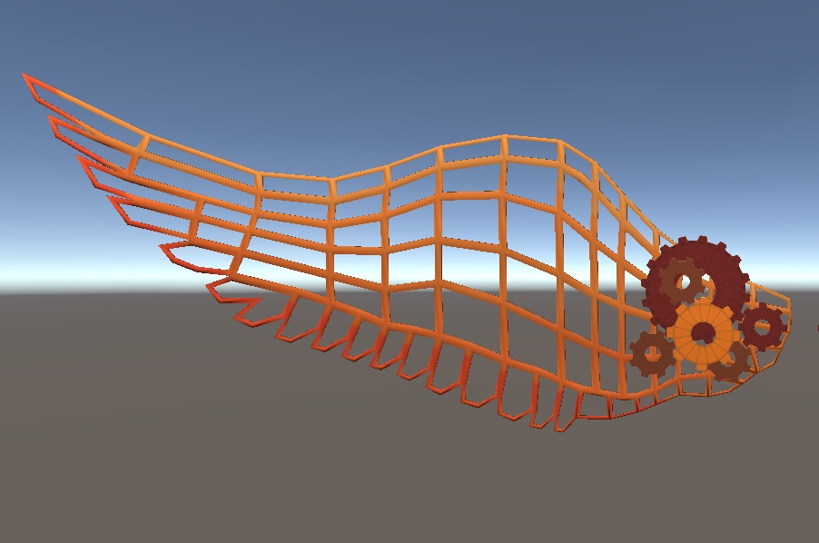 【3D小物】ギアフレームウイング