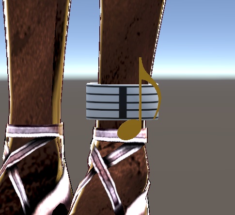 【3D小物】音符アクセ