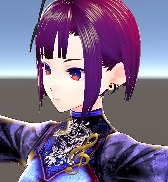 【3D小物】音符アクセ