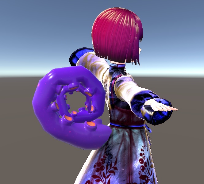 【3D小物】タコの足(触手)