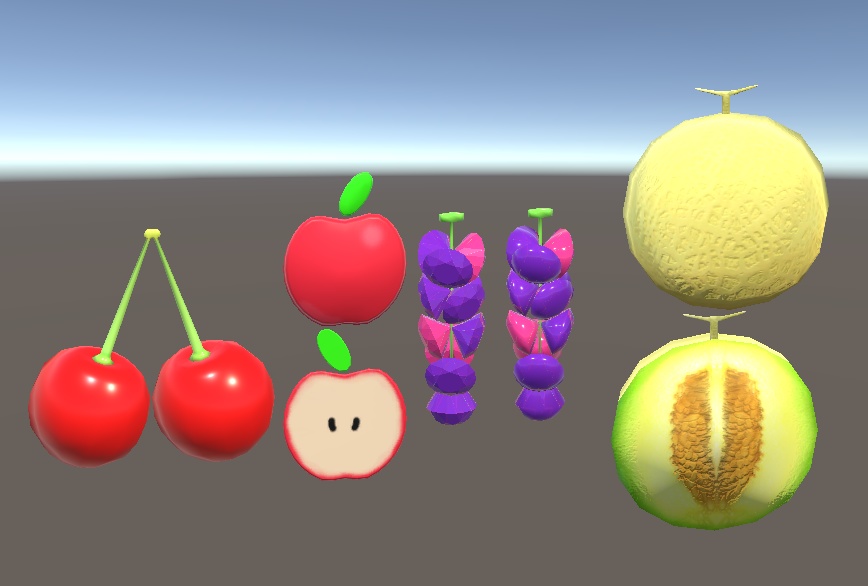 【3D小物】くだものアクセサリー