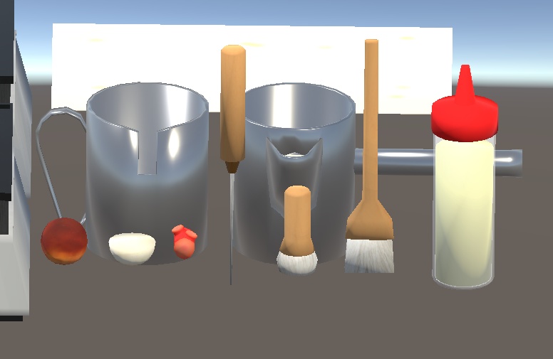 【3D小物】たこ焼き器セット