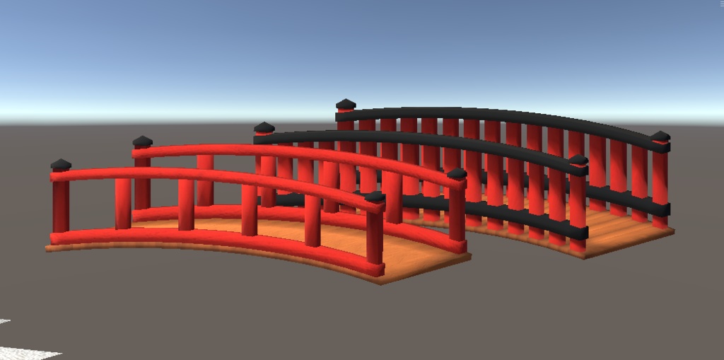 【3D小物】小さい橋