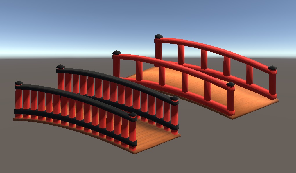 【3D小物】小さい橋