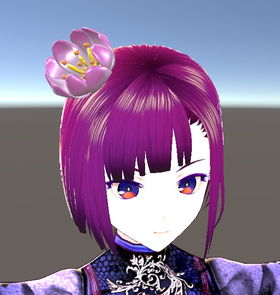 【3D小物】睡蓮のワンポイント