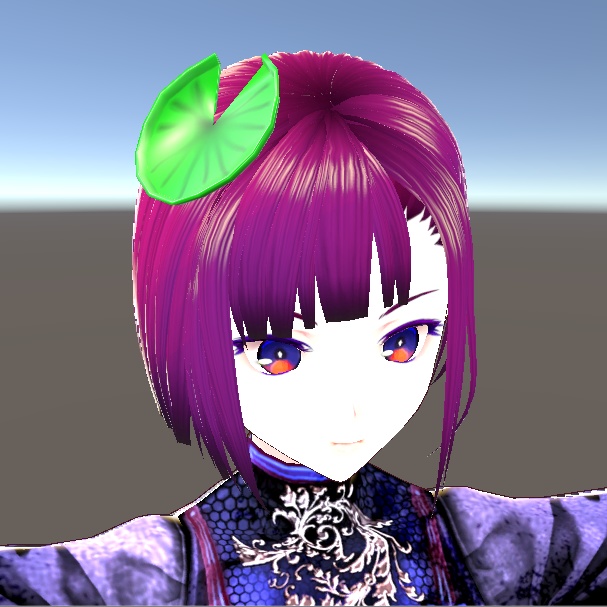 【3D小物】睡蓮のワンポイント