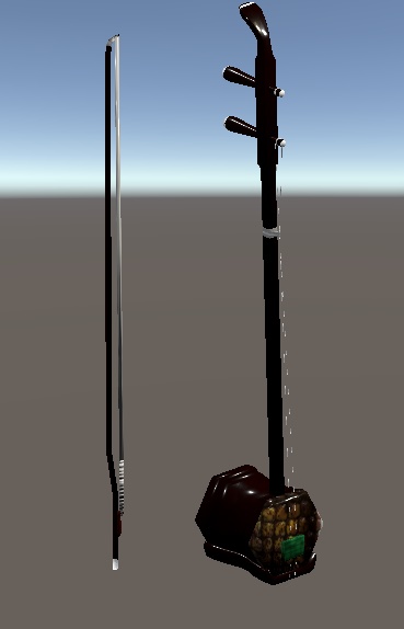【3D小物】二胡