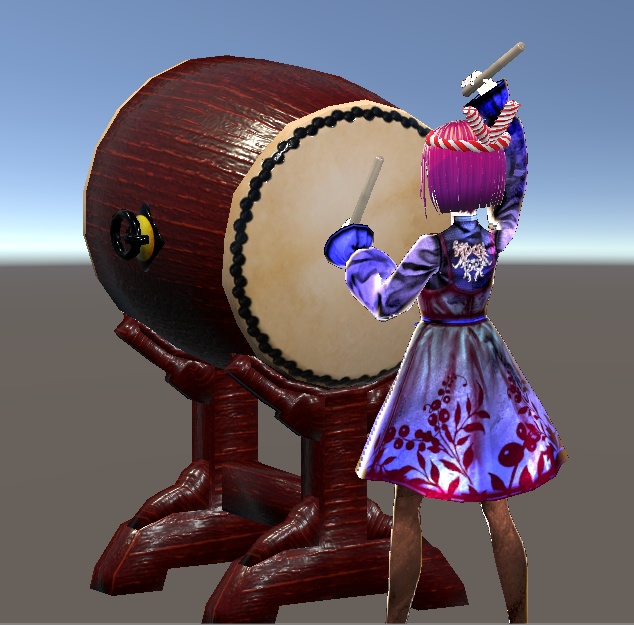 【3D小物】和太鼓