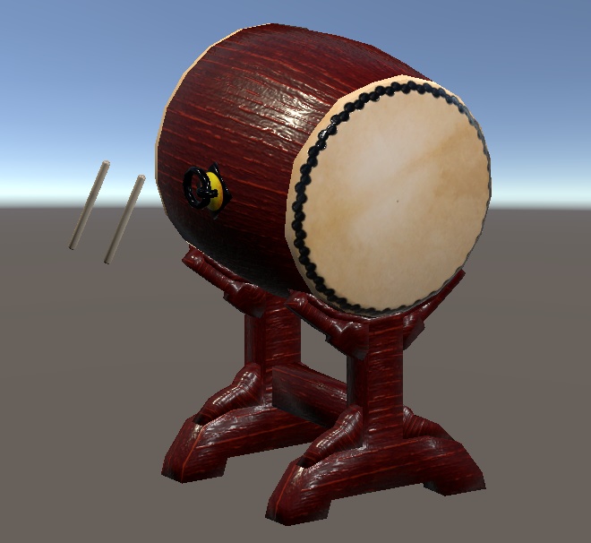 【3D小物】和太鼓