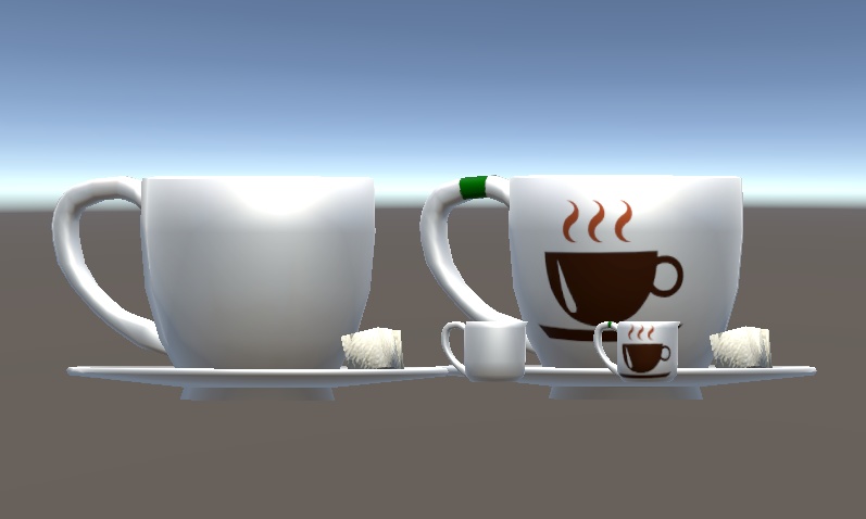 【3D小物】コーヒーセット