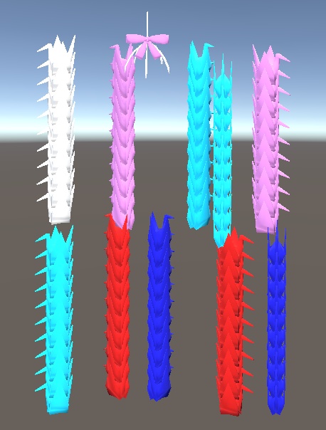 【3D小物】折り鶴、百羽鶴