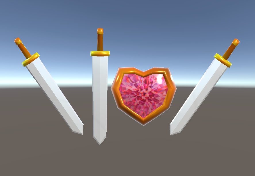 【3D小物】ソードの3のワンポイント