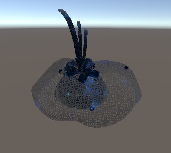 【3D小物】星雲のカクテルハット(+おまけ)