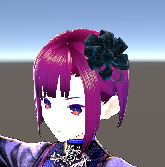 【3D小物】星雲のカクテルハット(+おまけ)