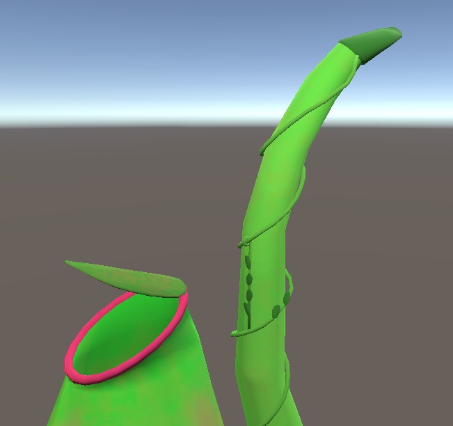 【3D小物】ウツボカズラのサックス