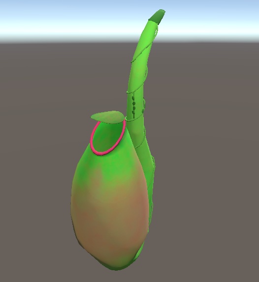 【3D小物】ウツボカズラのサックス