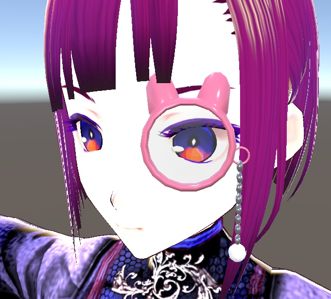 【3D小物】トイチックなモノクル(3種)