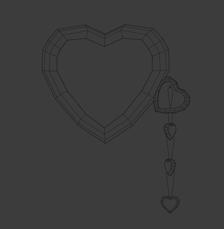 【3D小物】トイチックなモノクル(3種)