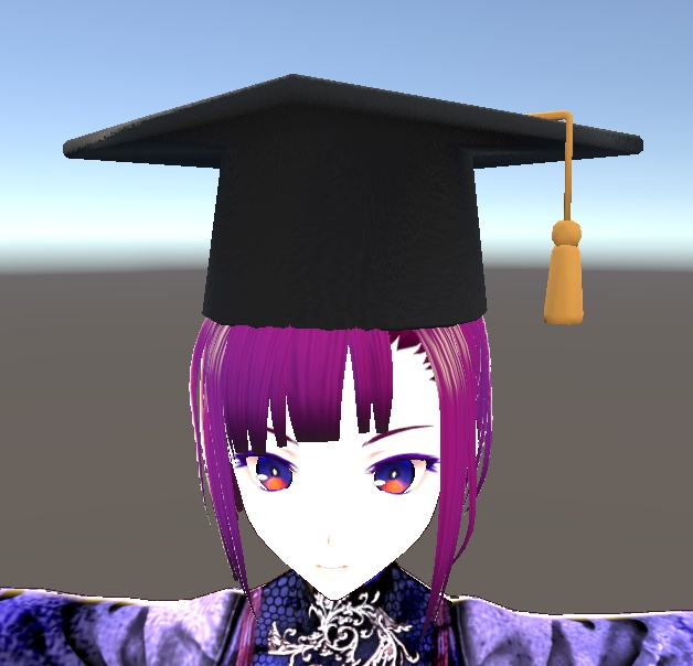 【3D小物】博士帽