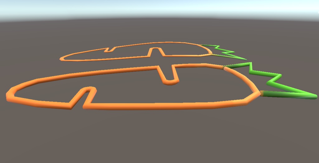 【3D小物】にんじんヘアピン、クリップ