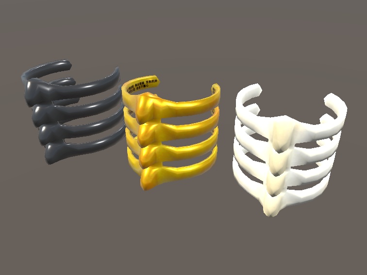 【3D小物】背骨リング