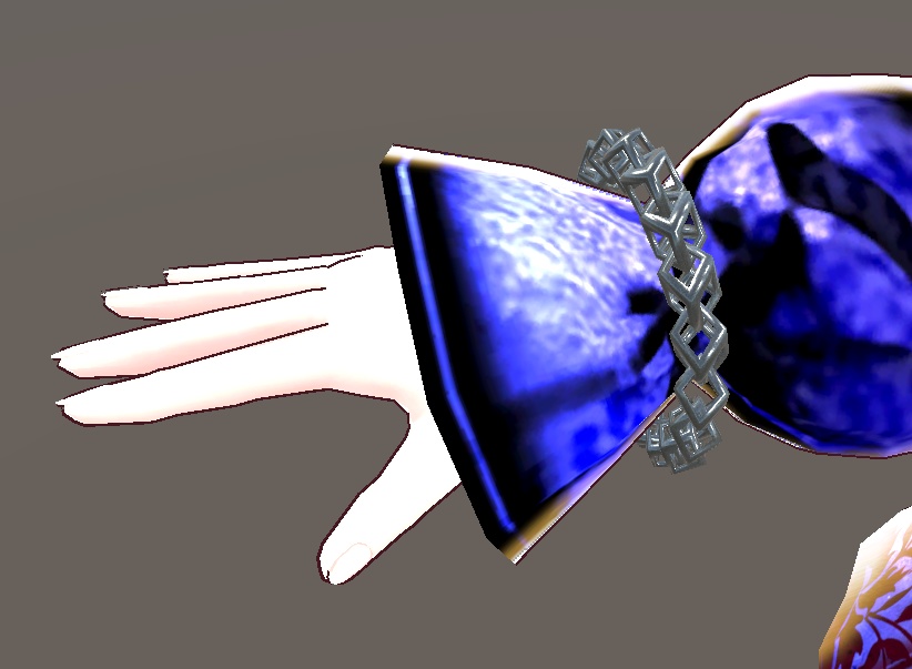 【3D小物】ボックスチェーンなリング