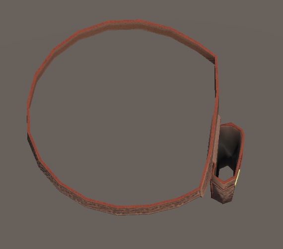 【3D小物】レザーホルスター