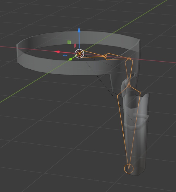 【3D小物】レザーホルスター