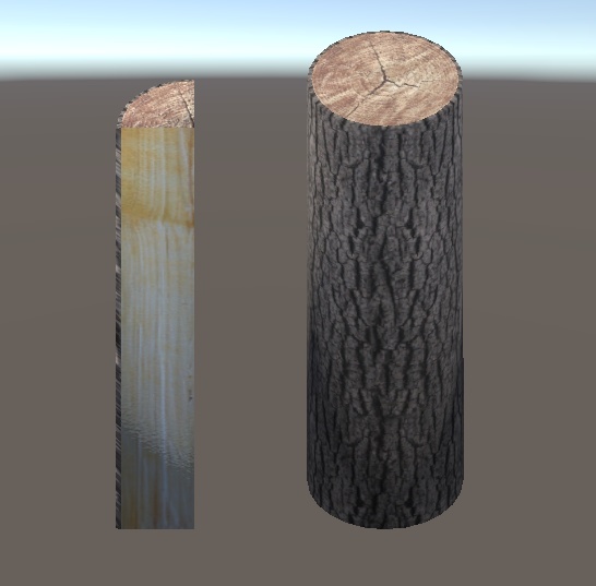 【3D小物】木材セット(丸太、薪、切り株)