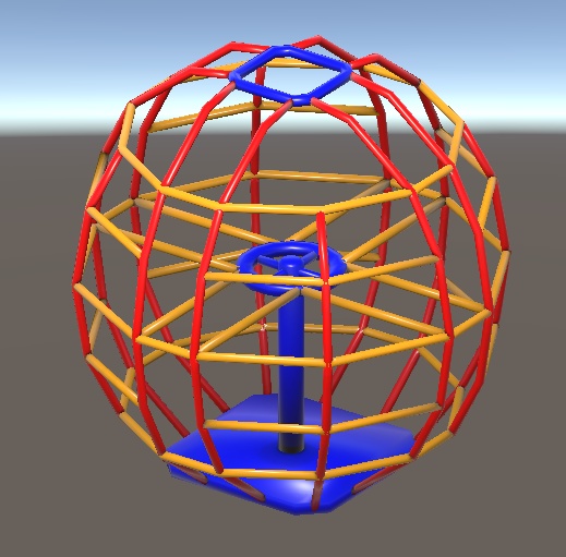 【3D小物】懐かしの公園遊具セット
