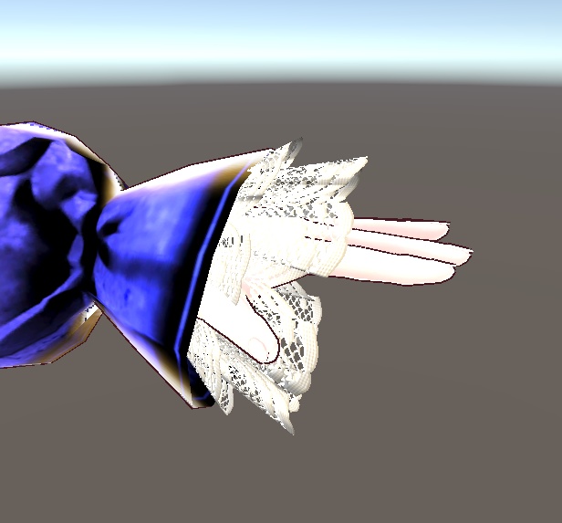 【3D小物】レースの冠