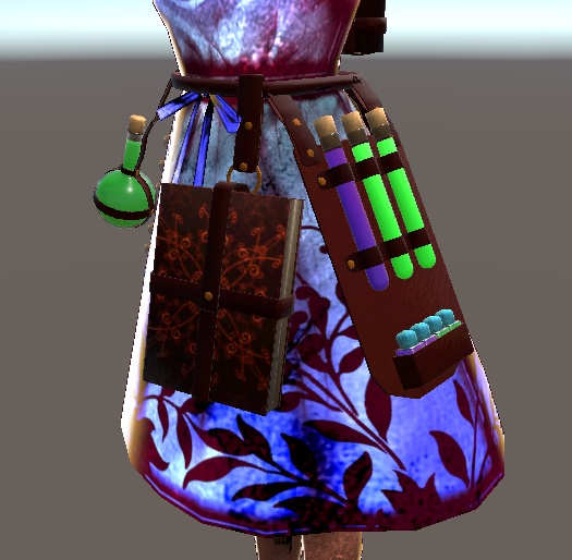 【3D小物】錬金術師・薬師の冒険セット