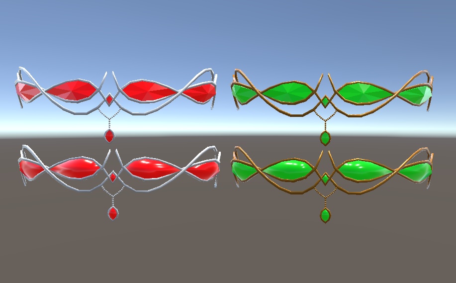 【3D小物】エルフ王のサークレット