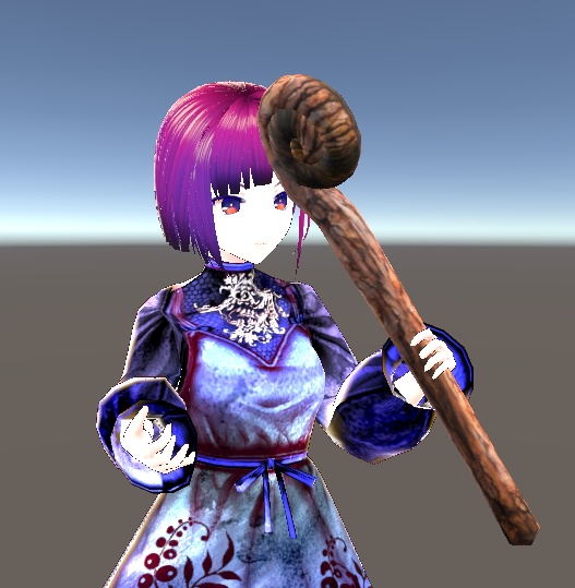 【3D小物】老樹のスタッフ