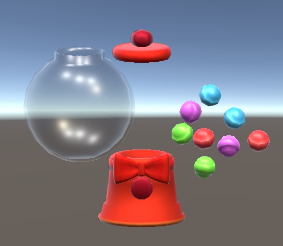 【3D小物】キャンディポット