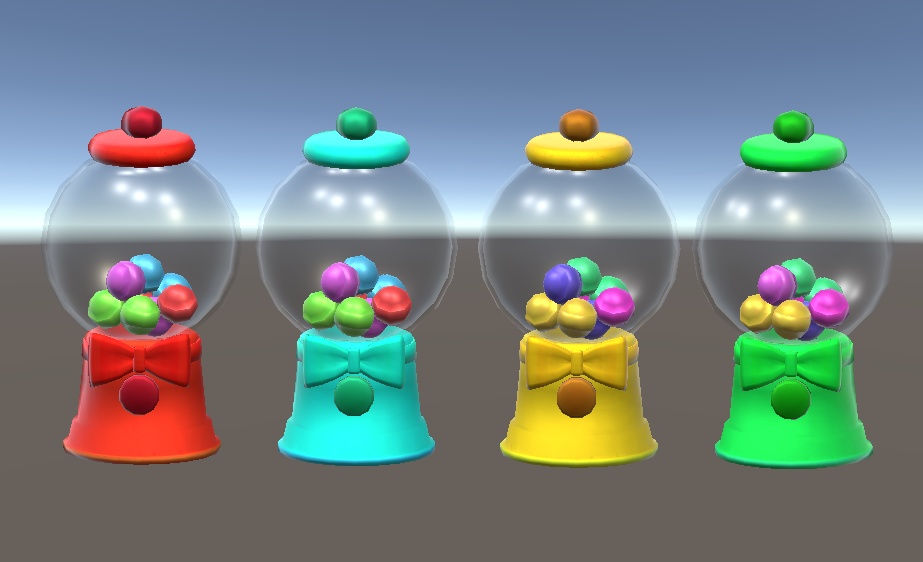 【3D小物】キャンディポット