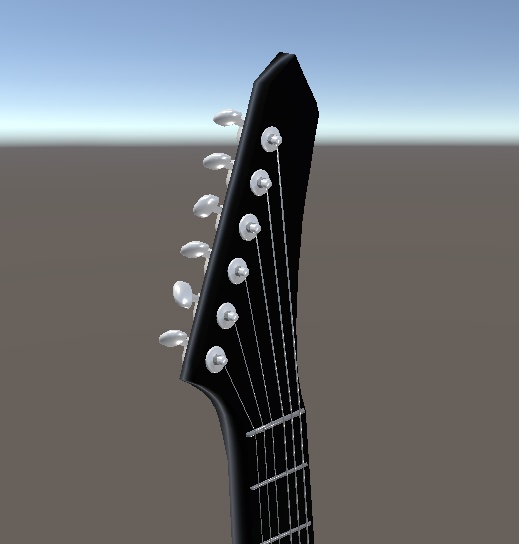 【3D小物】エレキギター(アロータイプ)
