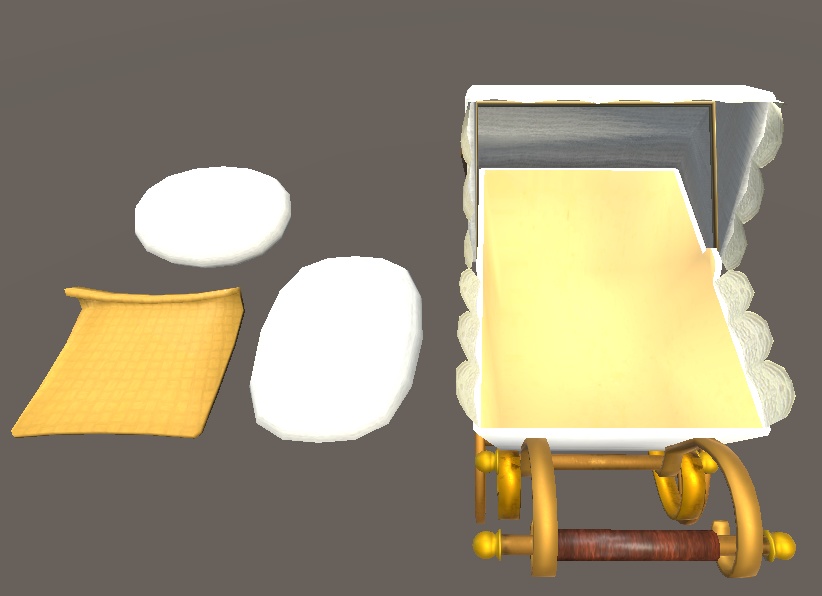 【3D小物】アンティークな乳母車