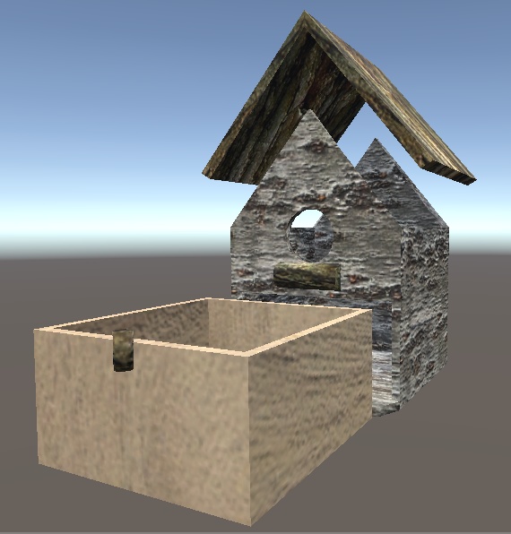 【3D小物】鳥の巣セット