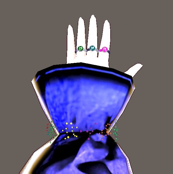 【3D小物】12星座のアクセサリセット