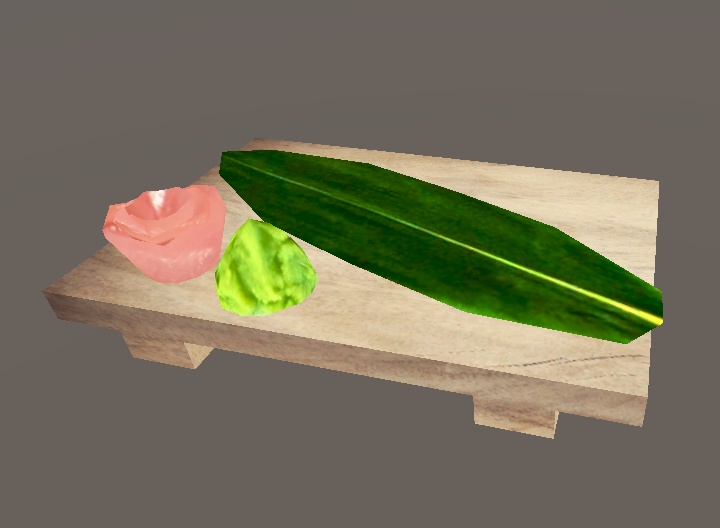 【3D小物】満”貫”全席(お寿司セット)