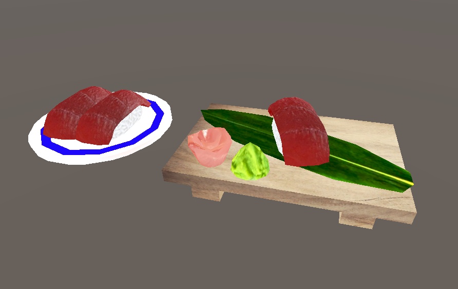 【3D小物】満”貫”全席(お寿司セット)