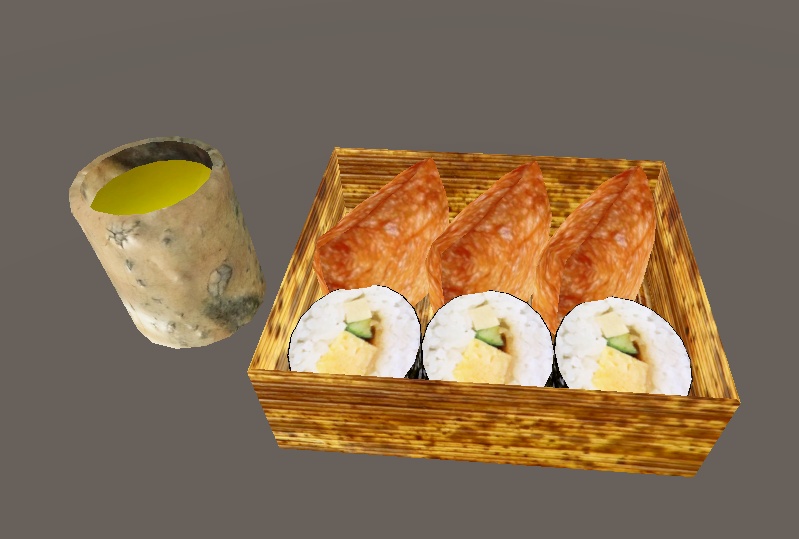 【3D小物】満”貫”全席(お寿司セット)