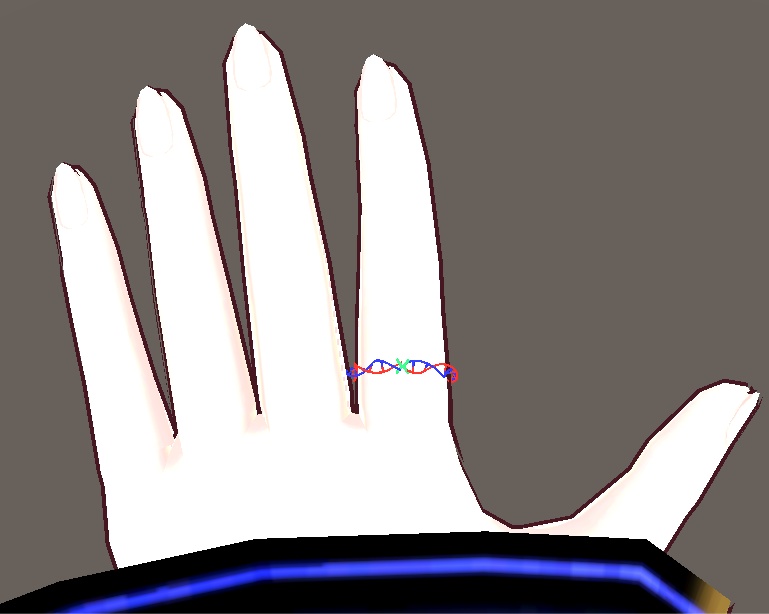 【3D小物】DNAアクセサリー