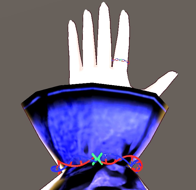 【3D小物】DNAアクセサリー