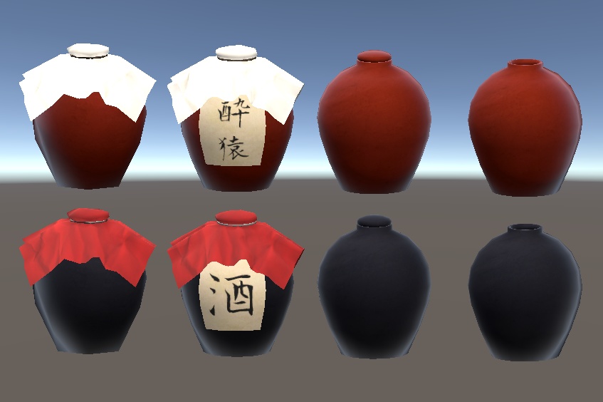 【3D小物】酒甕