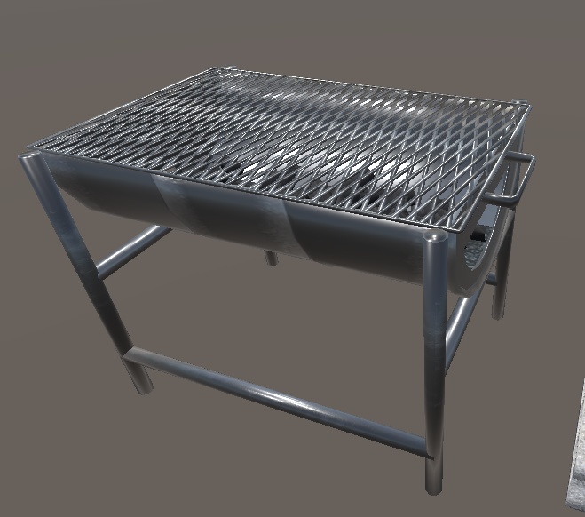 【3D小物】バーベキューセット&ドラム缶キャンプセット