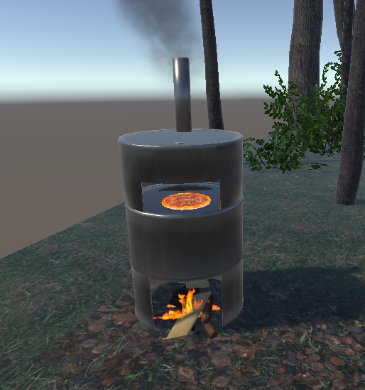 【3D小物】バーベキューセット&ドラム缶キャンプセット